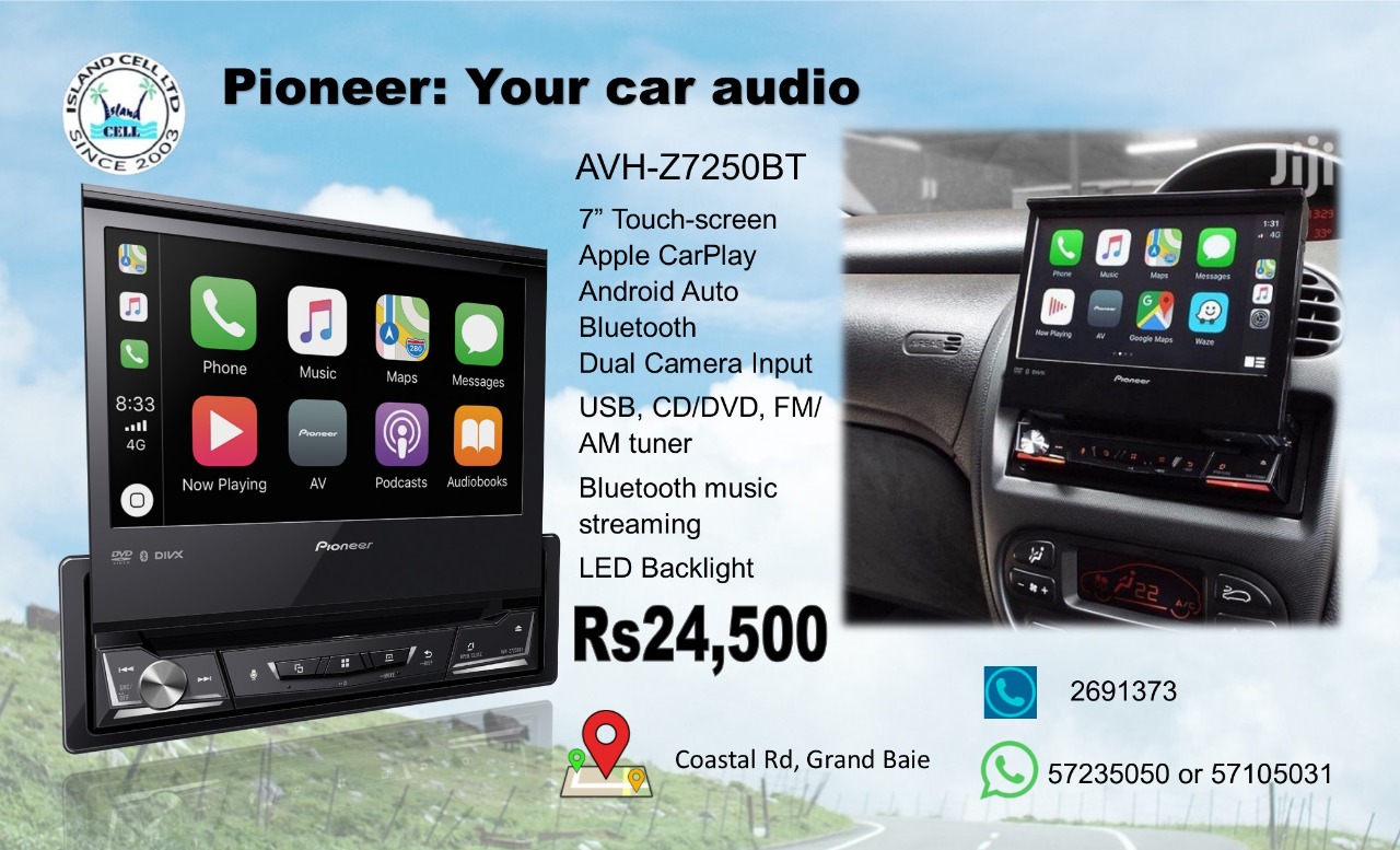 PIONEER CAR AUDIO SYSTEM AVH-Z7250BT